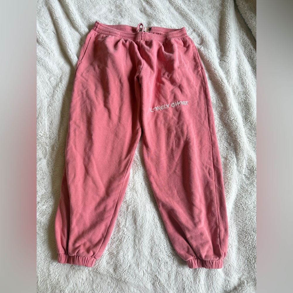 Lonely Ghost Pink Joggers